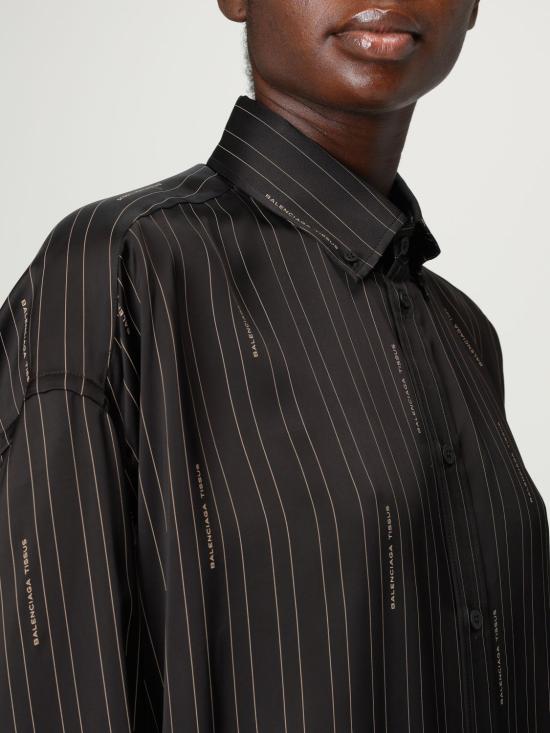 25FW 발렌시아가 블라우스 841012TSLA6 1264 Black - BALENCIAGA