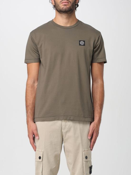 25FW 스톤 아일랜드 반팔 티셔츠 2100027S0013 V0054 Military