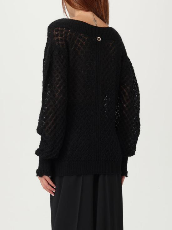 25FW 트윈셋 스웨터 252TP3522 00006 Black - TWINSET