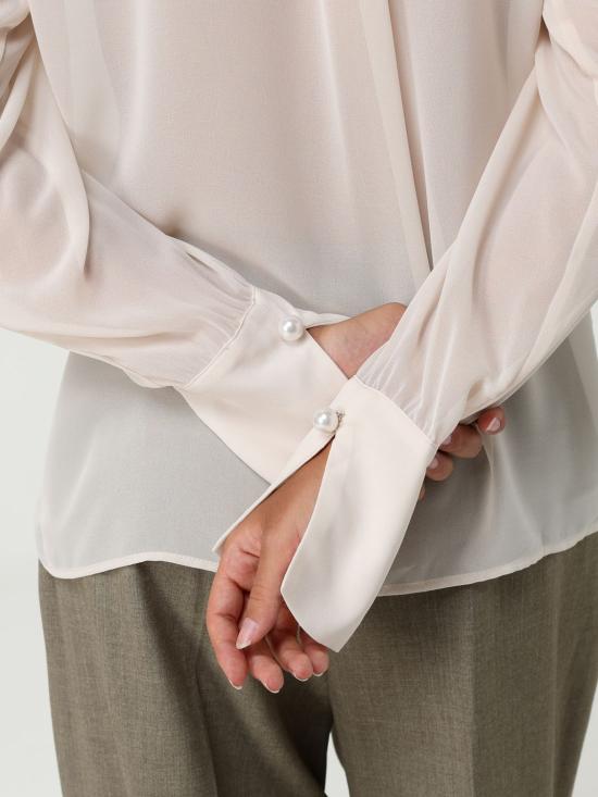 25FW 리우조 후드 티셔츠 CF5302TS869 X0726 White - LIU JO