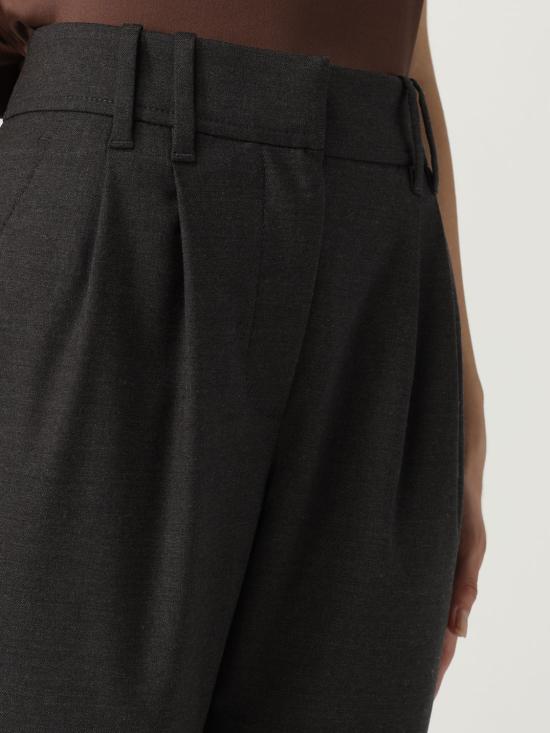 25FW 브루넬로 쿠치넬리 스트레이트 팬츠 MG912P9029 C870 Grey - BRUNELLO CUCINELLI