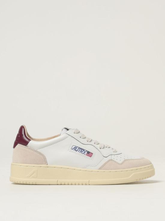 26SS 오트리 메달리스트 로우 스니커즈 AULM LS03 White