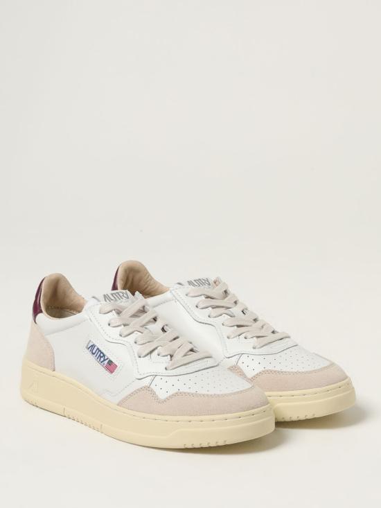 26SS 오트리 메달리스트 로우 스니커즈 AULM LS03 White - AUTRY