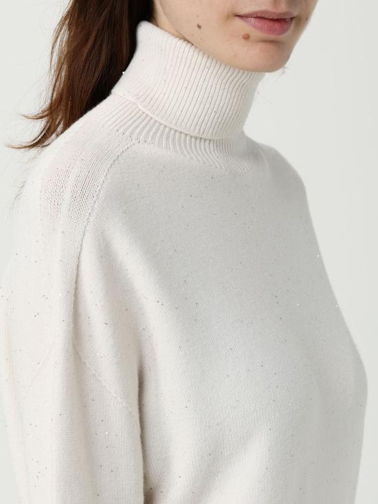 25FW 리우조 터틀넥 MF5234MA27R W9167 White - LIU JO