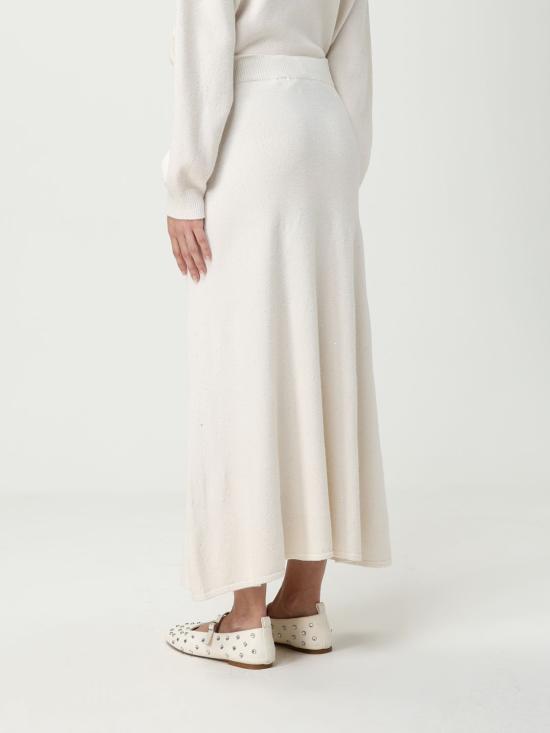 25FW 리우조 롱 스커트 MF5295MA27R W9167 White - LIU JO