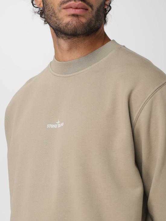 25FW 스톤 아일랜드 긴팔 티셔츠 6100018S0195 V009A Sand - STONE ISLAND