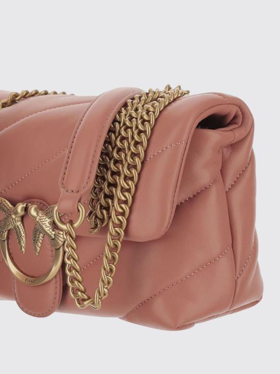 25FW 핑코 토트백 100039A0F2 L21Q Brown - PINKO