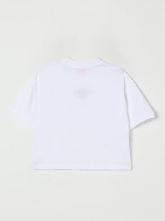 25FW [키즈] 디젤 티셔츠 J0242800YI9 K100 White - DIESEL