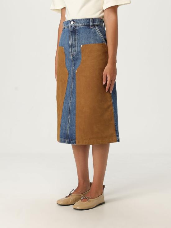 25FW 스텔라 맥카트니 데님 스커트 6D04043SQH25 4090 Blue - STELLA MCCARTNEY