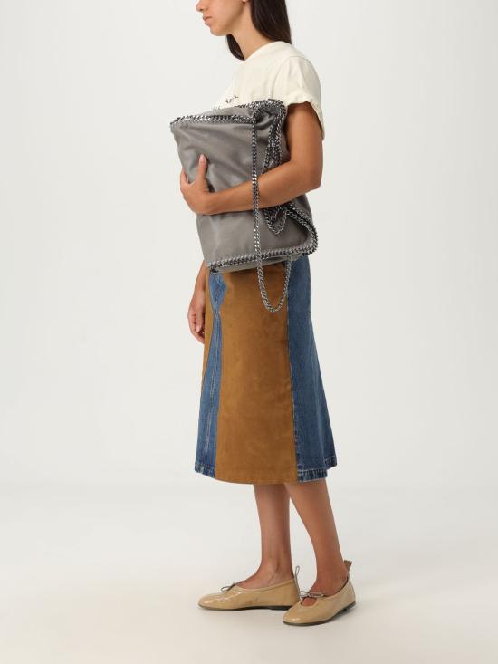 25FW 스텔라 맥카트니 데님 스커트 6D04043SQH25 4090 Blue - STELLA MCCARTNEY