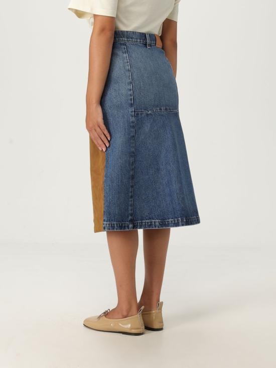 25FW 스텔라 맥카트니 데님 스커트 6D04043SQH25 4090 Blue - STELLA MCCARTNEY