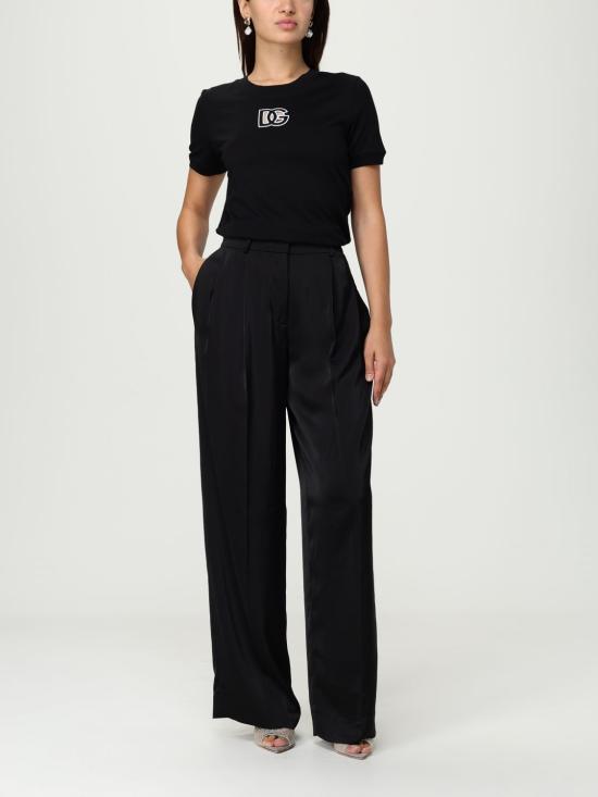 25FW 돌체앤가바나 반팔 티셔츠 F8N08ZGDC9W N0000 Black - DOLCE & GABBANA