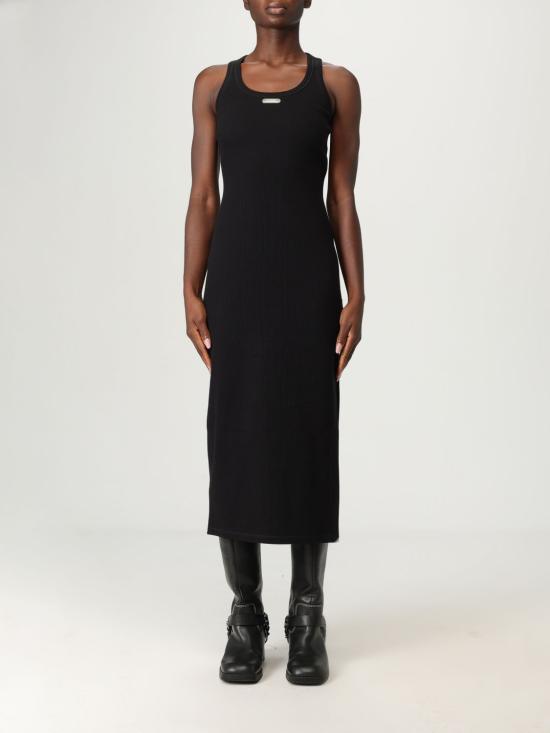 25FW 알렉산더 맥퀸 롱 원피스 833873QLAER 1000 Black