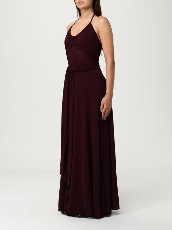 26SS 알라이아 롱 원피스 AA9R2707J050B 332 Red - ALAIA