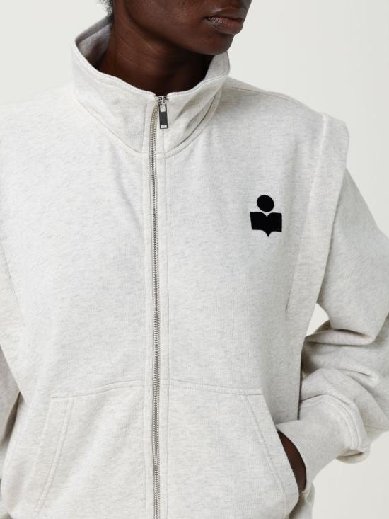 25FW 이자벨마랑에뚜왈 가디건 SW0159FAA1M07E 23EC Beige - ISABEL MARANT ETOILE