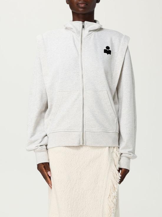 25FW 이자벨마랑에뚜왈 가디건 SW0159FAA1M07E 23EC Beige