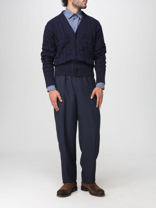 25FW 겐조 스웨터 FF55CA7073CB 79 Blue - KENZO