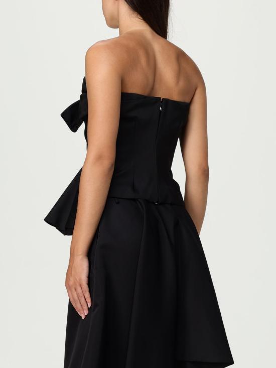 25FW 알렉산더 맥퀸 민소매 티셔츠 839622QEAGH 1000 Black - ALEXANDER MCQUEEN