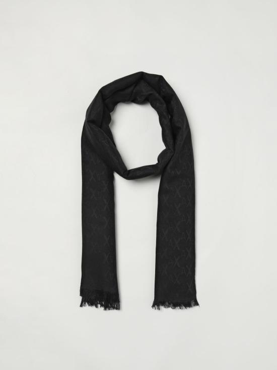 25FW 알마니 머플러/스카프 XM002019AF19835 UC001 Black - ARMANI