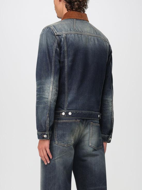 25FW 알렉산더 맥퀸 데님 트러커 자켓 839093QYABR 4211 Blue - ALEXANDER MCQUEEN