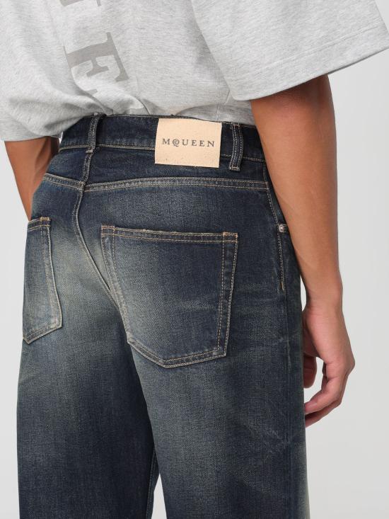 25FW 알렉산더 맥퀸 데님 팬츠 839142QYABR 4211 Blue - ALEXANDER MCQUEEN