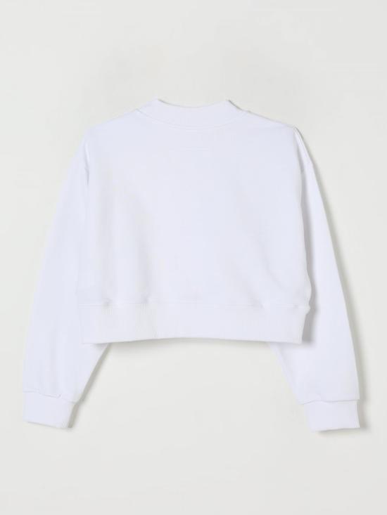 25FW [키즈] MM6 메종마르지엘라 풀오버 M60904MM04H M6100 White - MM6 MAISON MARGIELA