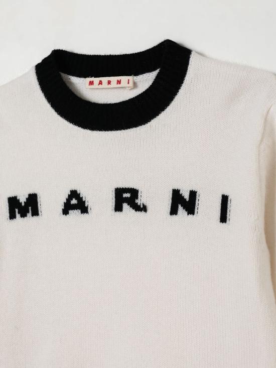 25FW [키즈] 마르니 풀오버 M00993M00ML 0M111 Natural - MARNI