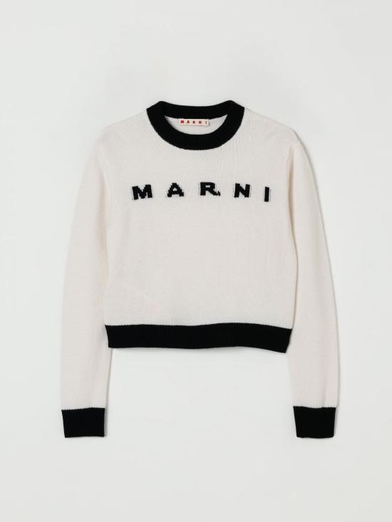 25FW [키즈] 마르니 풀오버 M00993M00ML 0M111 Natural