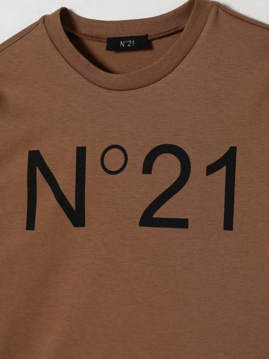 25FW [키즈] 누메로벤투노 티셔츠 N21173N0153 0N720 Camel - N°21