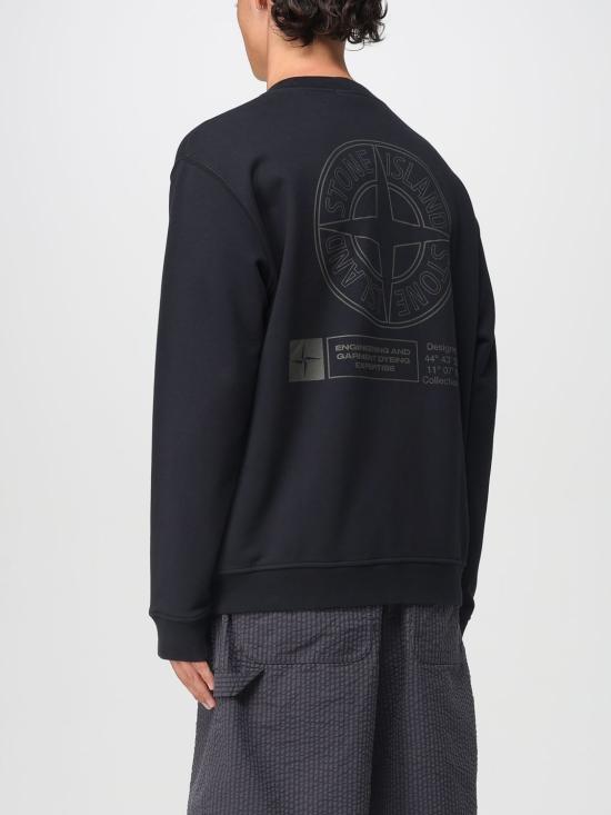 25FW 스톤 아일랜드 긴팔 티셔츠 6100018S0195 V0029 Black - STONE ISLAND