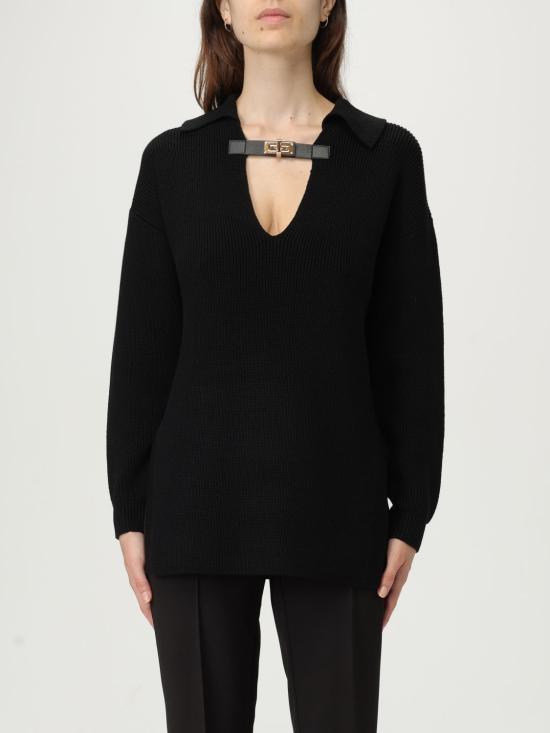 25FW 엘리자베타프랜치 스웨터 MK06S 110 Black