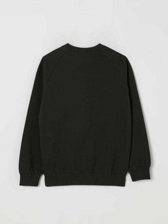 25FW [키즈] 발망 풀오버 BX4P80Z3183 762NE Green - BALMAIN