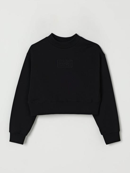 25FW [키즈] MM6 메종마르지엘라 풀오버 M60904MM04H M6900 Black