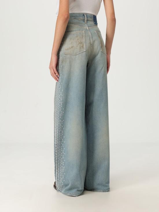 25FW 골든구스 데님 팬츠 GWP02079P00207650491 Blue - GOLDEN GOOSE