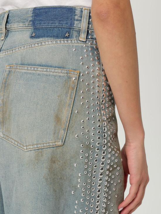 25FW 골든구스 데님 팬츠 GWP02079P00207650491 Blue - GOLDEN GOOSE