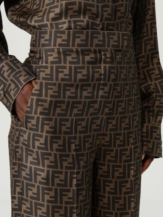 25FW 펜디 팔라초 팬츠 FR6606A8G3 F118W Tobacco - FENDI