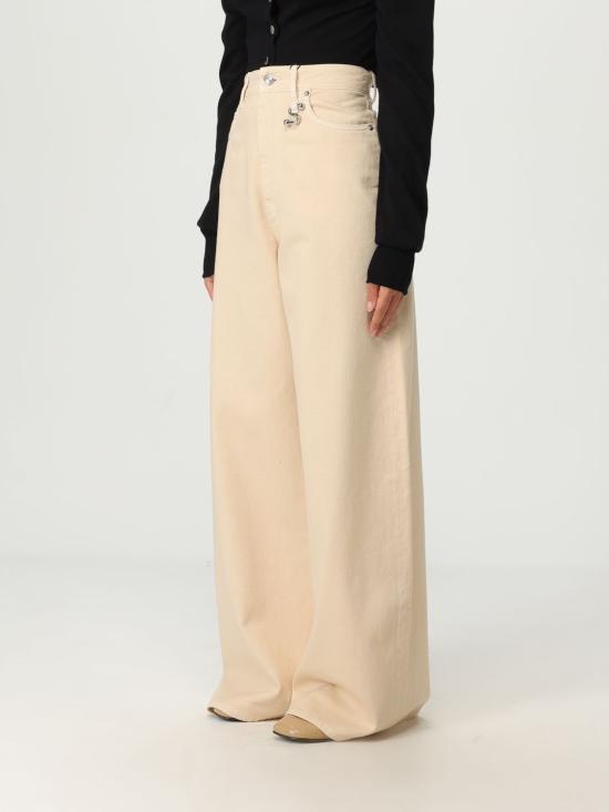 25FW 스포트막스 스트레이트 팬츠 2522136025600 002 Ivory - SPORTMAX