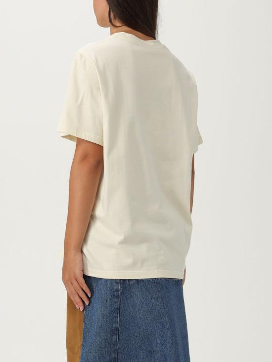 25FW 스텔라 맥카트니 반팔 티셔츠 6J01583SPY48 9002 Ivory - STELLA MCCARTNEY