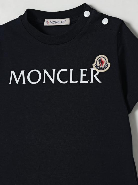 25FW [키즈] 몽클레어 티셔츠 8C0000689AUM 778 Navy - MONCLER