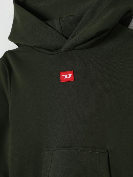 25FW [키즈] 디젤 풀오버 J025020GEAD K513 Olive - DIESEL