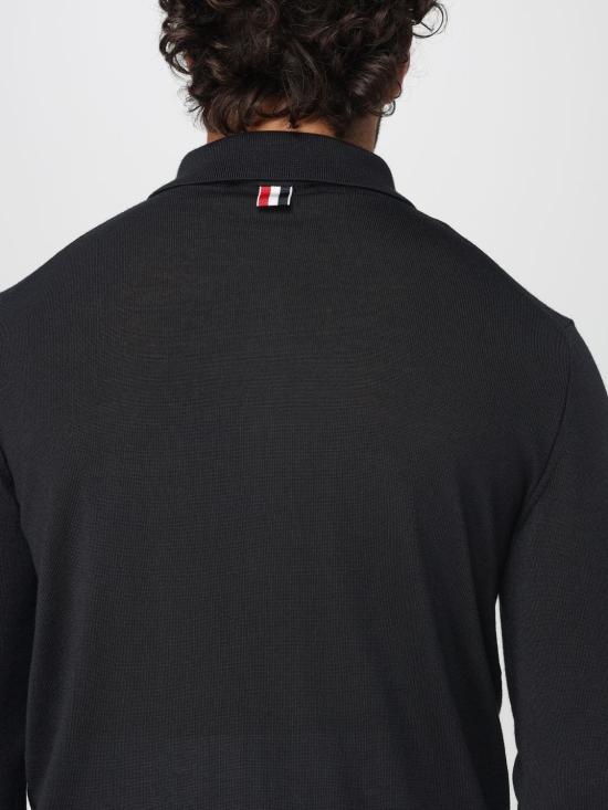 25FW 톰브라운 스웨터 MKL007BY1051 001 Black - THOM BROWNE