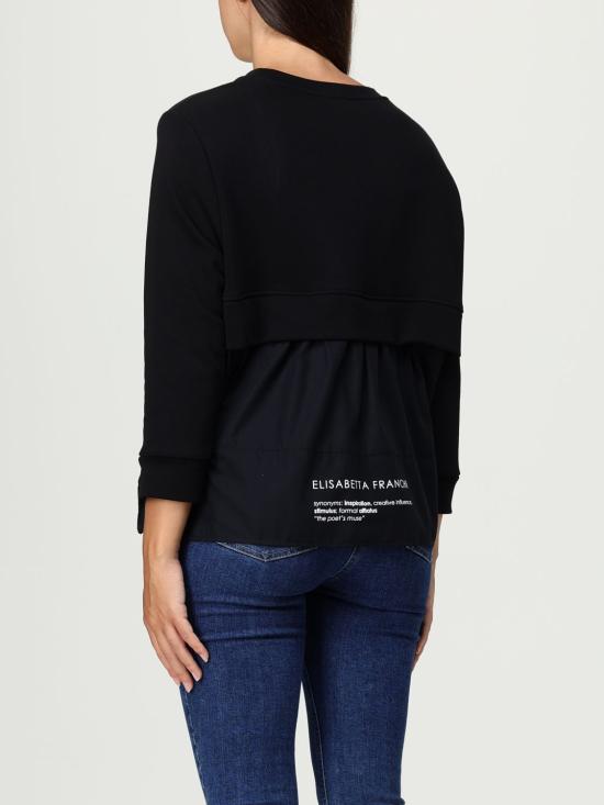 25FW 엘리자베타프랜치 스웨터 MD006 110 Black - ELISABETTA FRANCHI