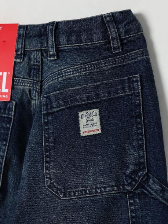 25FW [키즈] 디젤 진 J02349KXBQC K01 Blue - DIESEL