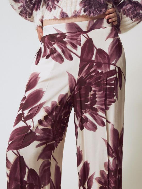 25FW 트윈셋 팔라초 팬츠 252TP2701 12785 Multicolor - TWINSET