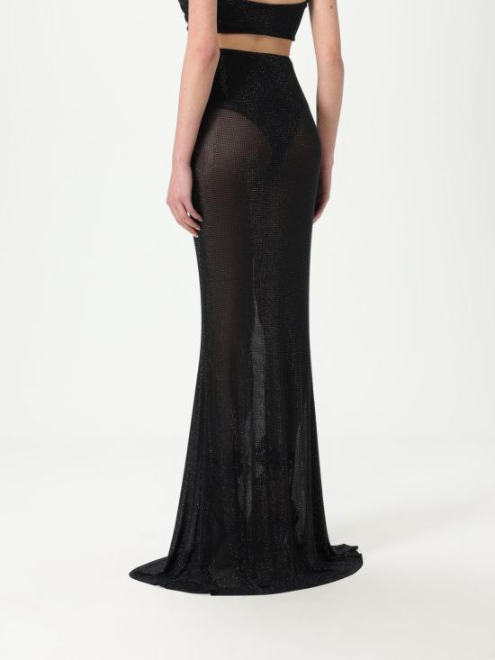 25FW 트웬티포하이치 롱 스커트 A233 NER Black - TWENTY FOURHAITCH