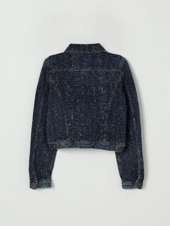 25FW [키즈] 디젤 캐주얼 자켓 J01341KXBPZ K01 Blue - DIESEL