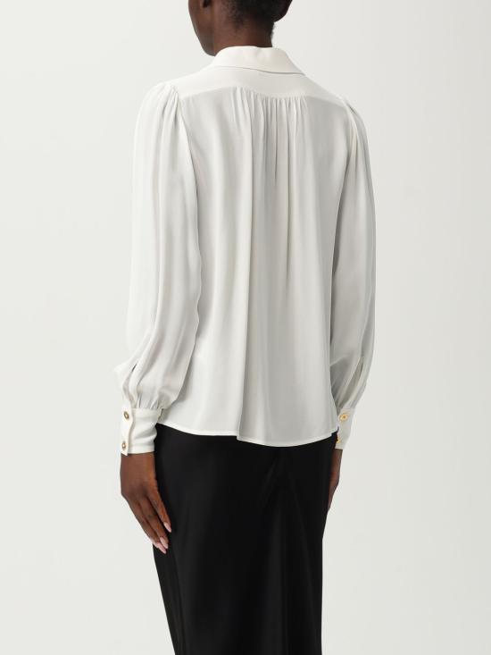 25FW 엘리자베타프랜치 긴팔 티셔츠 CA123 360 Ivory - ELISABETTA FRANCHI