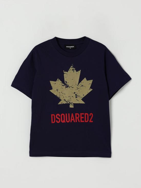 25FW [키즈] 디스퀘어드2 티셔츠 DQ2982D00XM DQ864 Blue