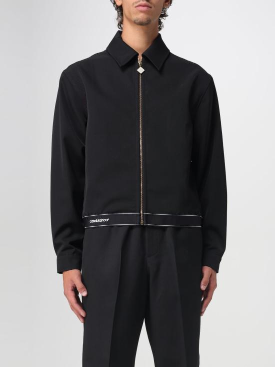 25FW 카사블랑카 자켓 MPF25JK425 01 Black