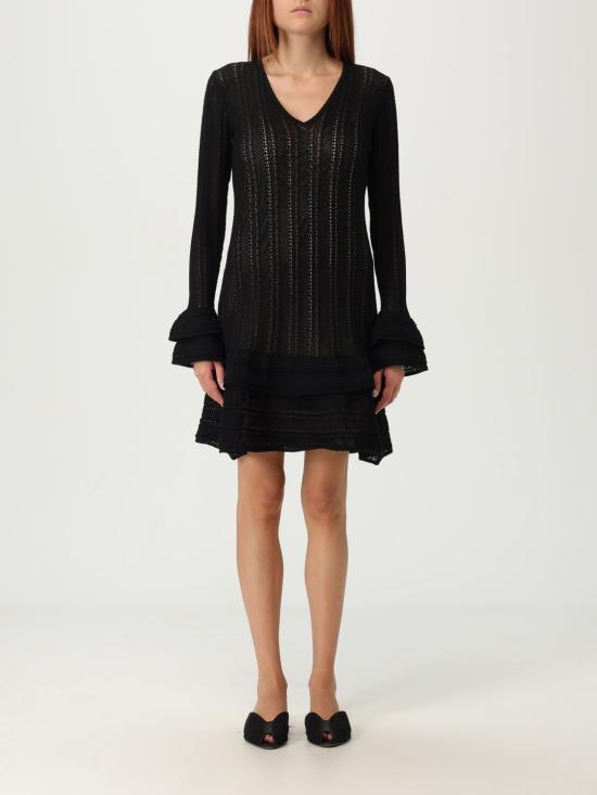 25FW 트윈셋 숏 원피스 252TP3180 00006 Black